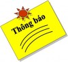 Thông báo