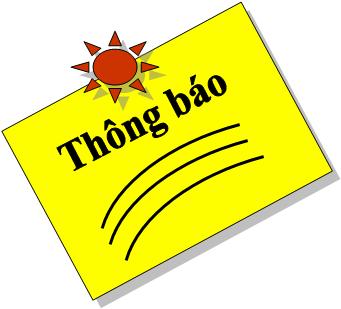 Thông báo